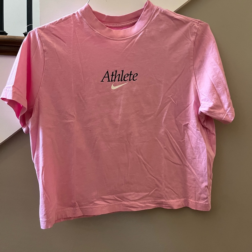 Nike Pink Athlete Tee